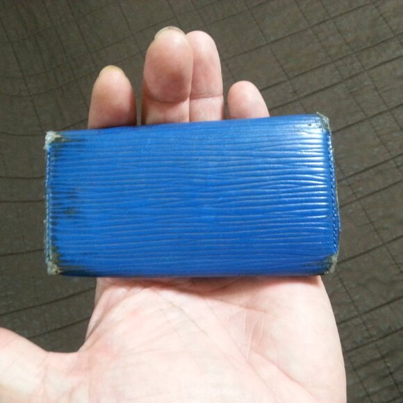 Vintage LV Louis Vuitton Epe Leather Key Holder Case Unisex Women's Men's - Picture 2 of 16